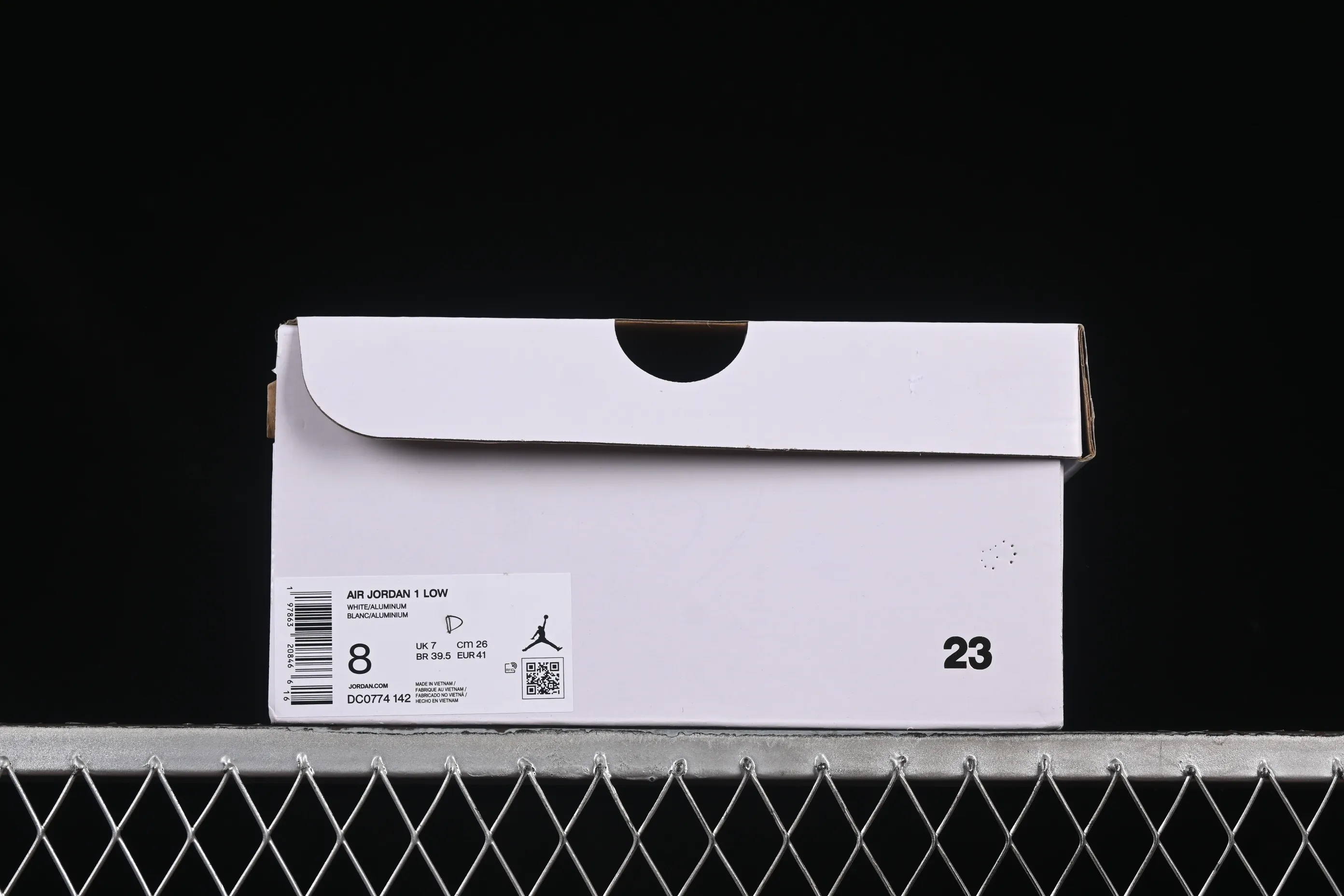 All categories Air Jordan Jordan series basketball shoes Air Jordan 1 Low Air Jordan 1 Low AJ1 Joe 1 white and blue low-top cultural and leisure sports sneakers DC0774-142